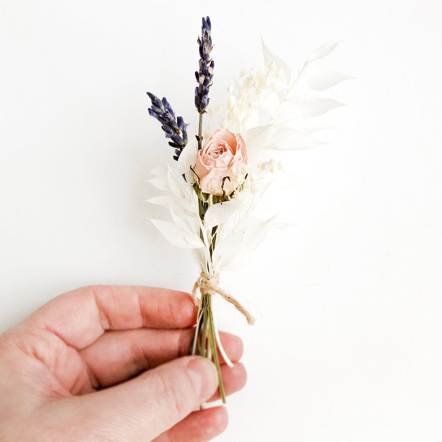 Dried Flowers Mini Bouquet - Bulk